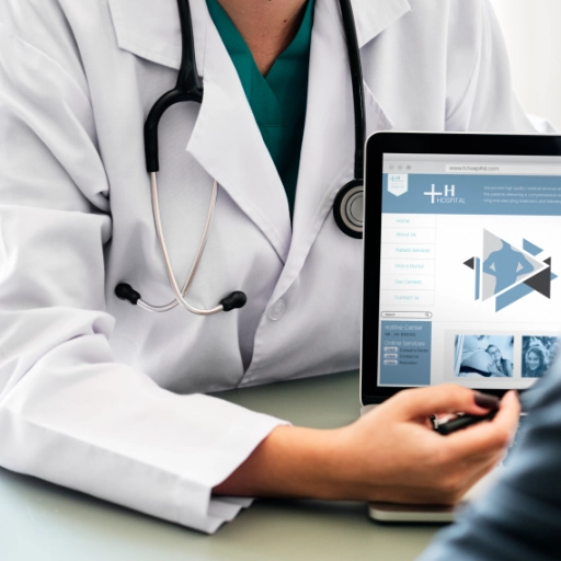 Site médical Bouches-du-Rhône Médecin présentant un site internet médical