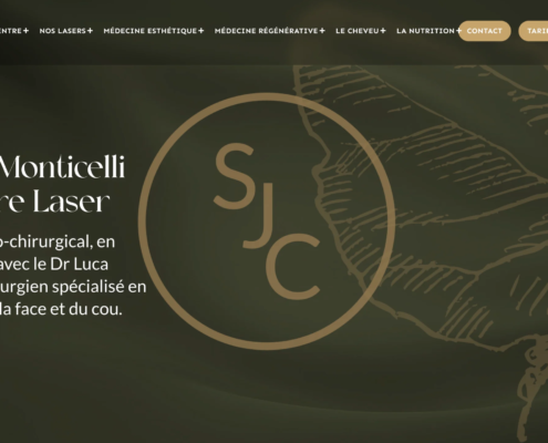 Site internet Maison Monticelli